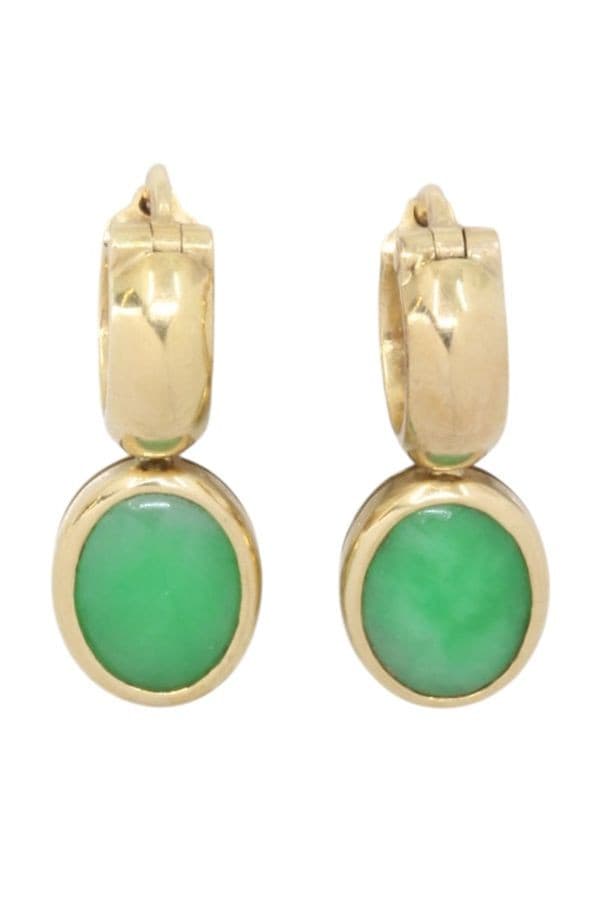 BOUCLES D'OREILLES CRÉOLES AGATES