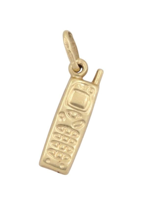 PENDENTIF CELLULAIRE VINTAGE — vue 1