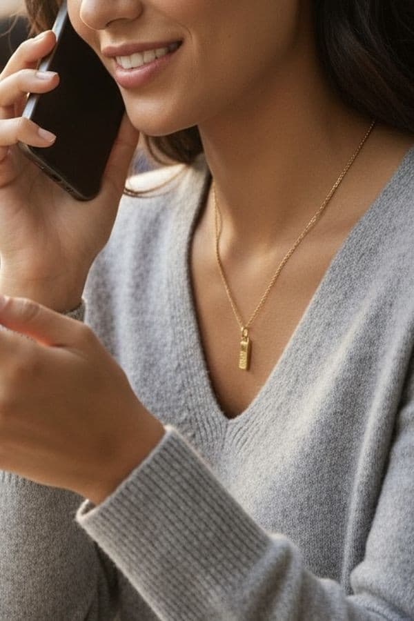 PENDENTIF CELLULAIRE VINTAGE — vue 2