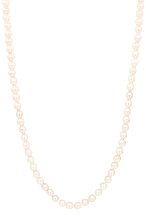COLLIER DE PERLES LONG — vue 1