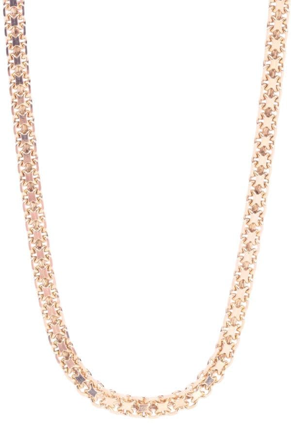 COLLIER LONG DOUBLE MAILLE FORCAT
