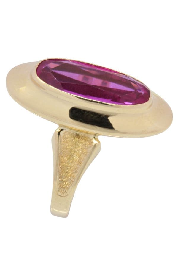 BAGUE MODERNE RUBIS — vue 6