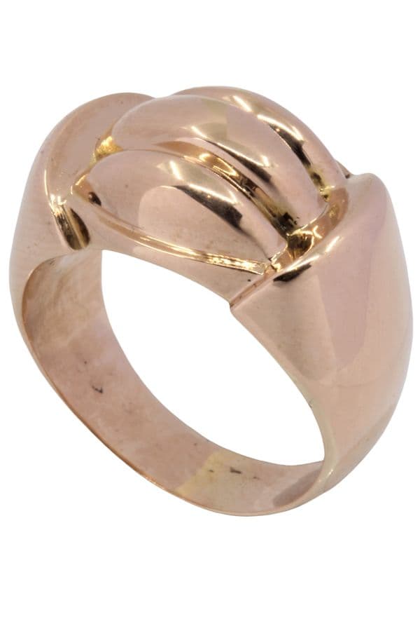 BAGUE ANCIENNE GODRON — vue 5