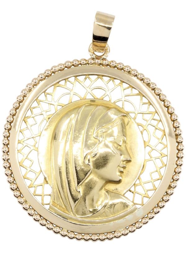 MÉDAILLE VIERGE ANCIENNE