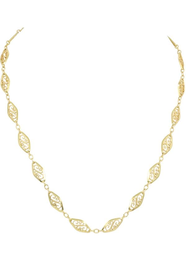 COLLIER ANCIEN FILIGRANE — vue 1