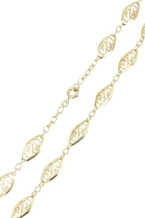 COLLIER ANCIEN FILIGRANE — vue 3