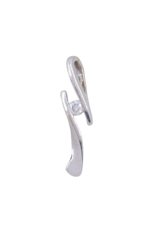 PENDENTIF MONDERNE DIAMANT — vue 1