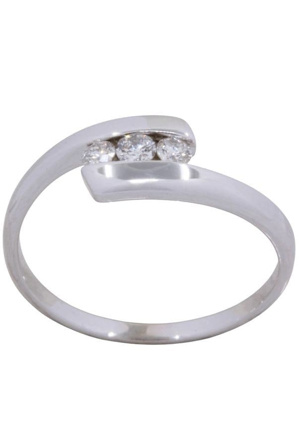 BAGUE TRILOGIE DIAMANTS — vue 1