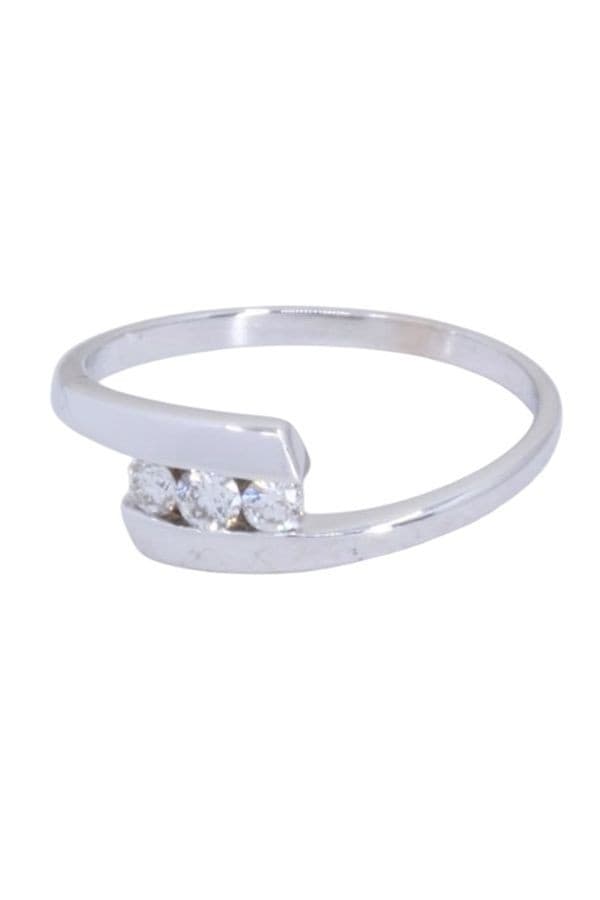 BAGUE TRILOGIE DIAMANTS — vue 5