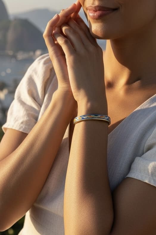 BRACELET HERMÈS "BRAZIL" — vue 2