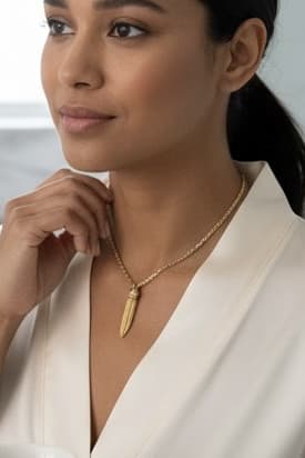COLLIER CHRISTIAN DIOR — vue 2