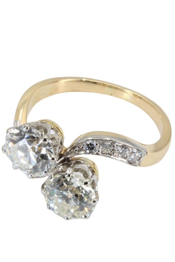 BAGUE TOI ET MOI DIAMANTS — vue 3