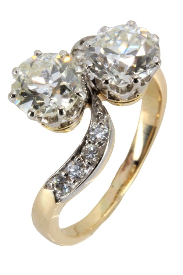 BAGUE TOI ET MOI DIAMANTS — vue 4
