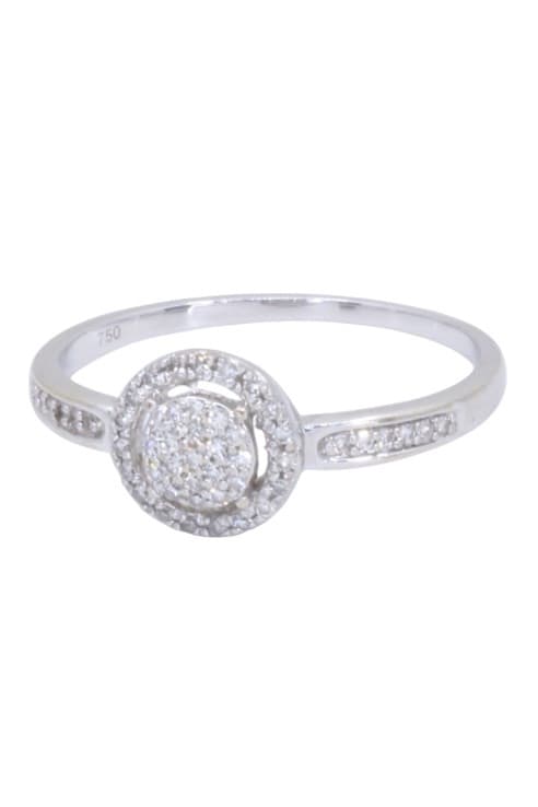 BAGUE DIAMANTS MODERNE — vue 5