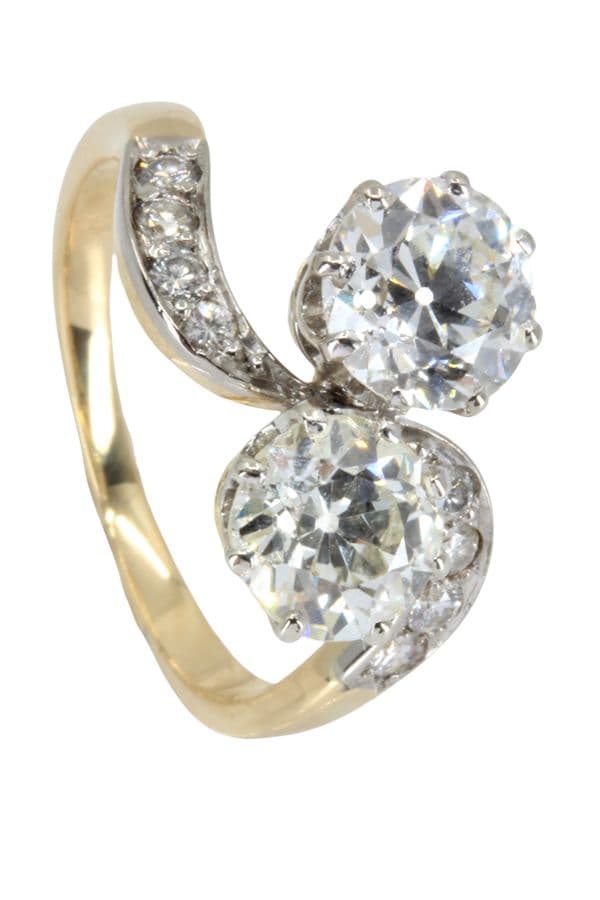 BAGUE TOI ET MOI DIAMANTS — vue 5