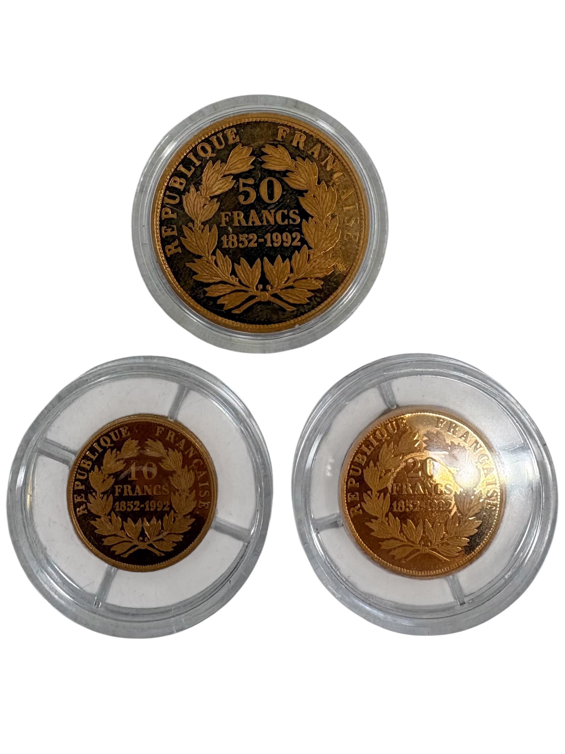 COFFRET PIECES NAPOLEON III MONNAIE DE PARIS — vue 3