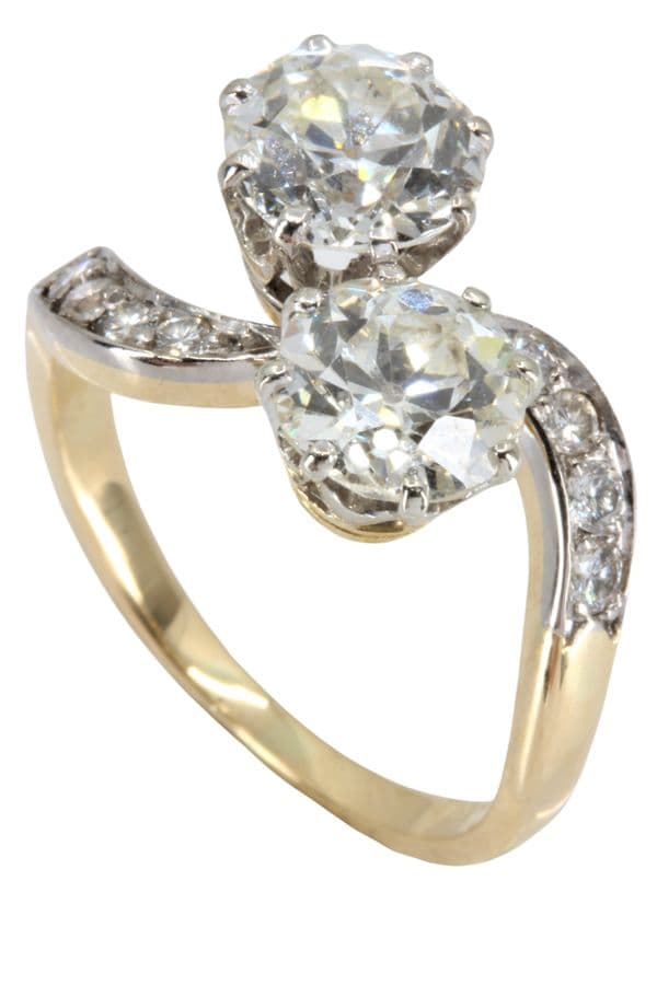 BAGUE TOI ET MOI DIAMANTS — vue 6