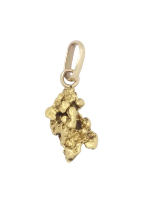 PENDENTIF PÉPITE NATURELLE — vue 1