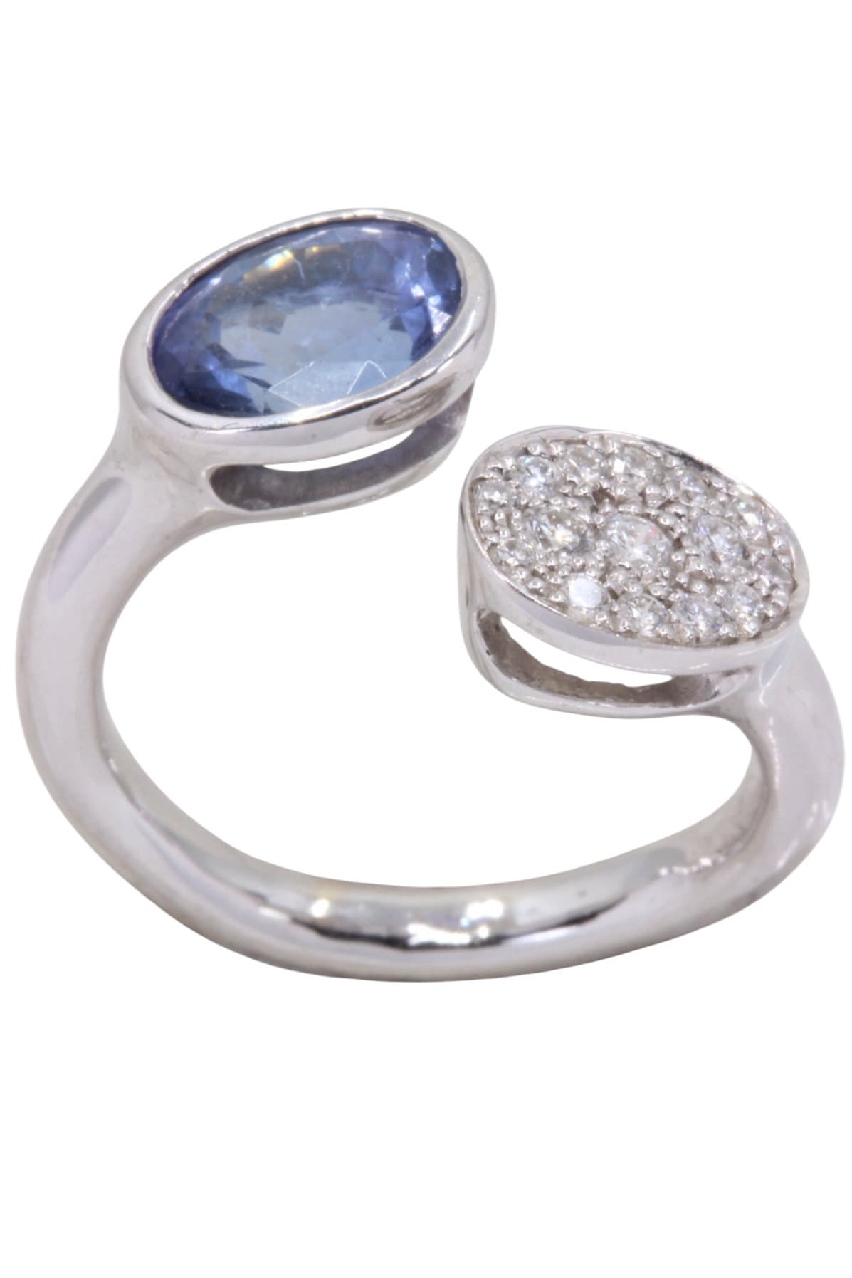 BAGUE TOI ET MOI MODERNE — vue 1