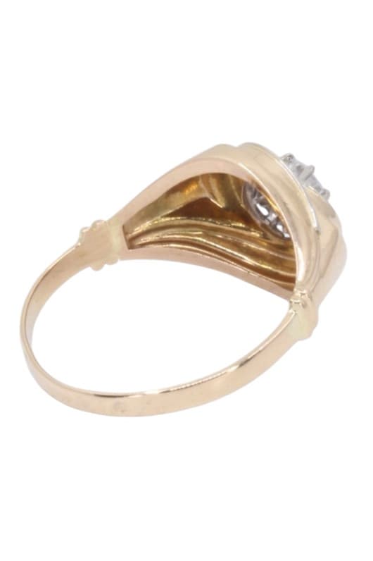 BAGUE DIAMANTS 1950' — vue 5