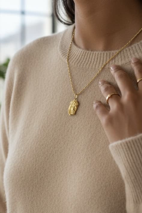 PENDENTIF CHRIST — vue 2
