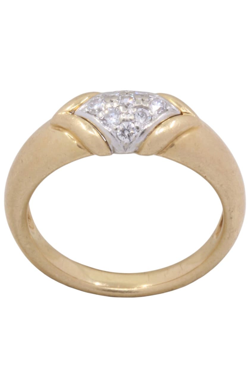 BAGUE MODERNE DIAMANTS