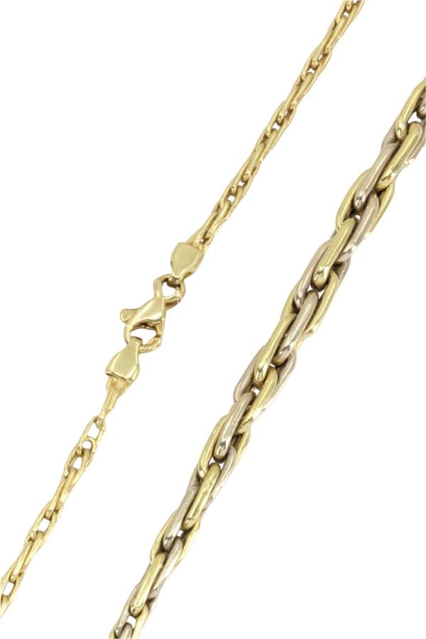 COLLIER MODERNE MAILLE FANTAISIE — vue 3