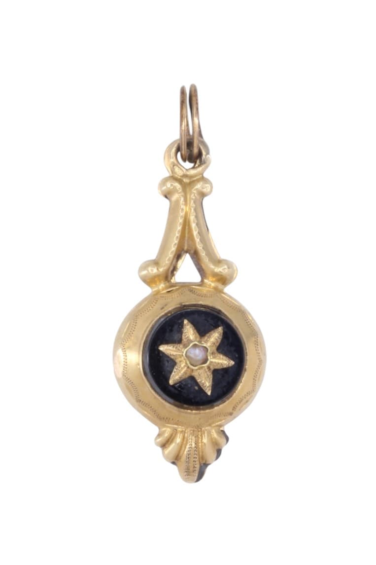 PENDENTIF ANCIEN ONYX — vue 1