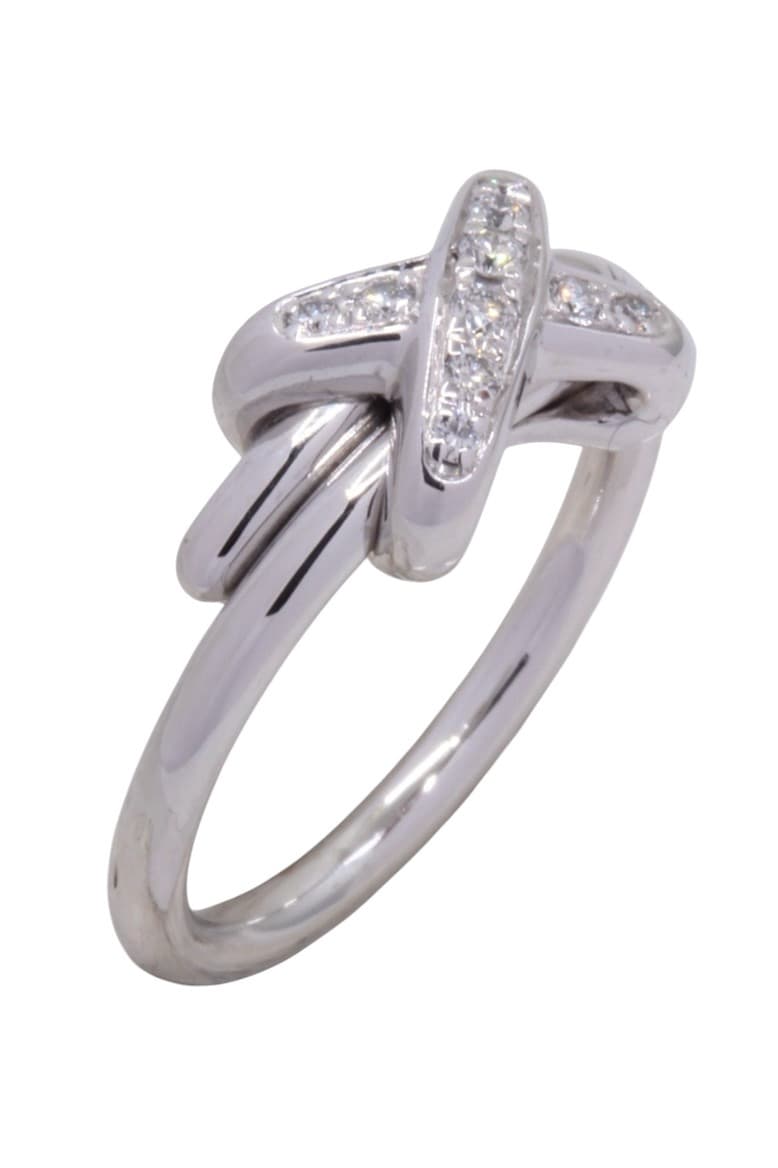 BAGUE CHAUMET JEUX DE LIENS DIAMANTS — vue 3