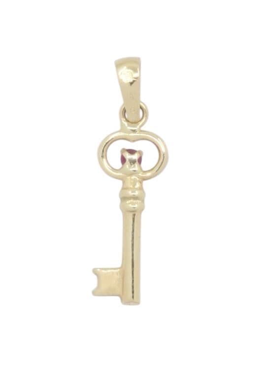 PENDENTIF CLÉ RUBIS — vue 3
