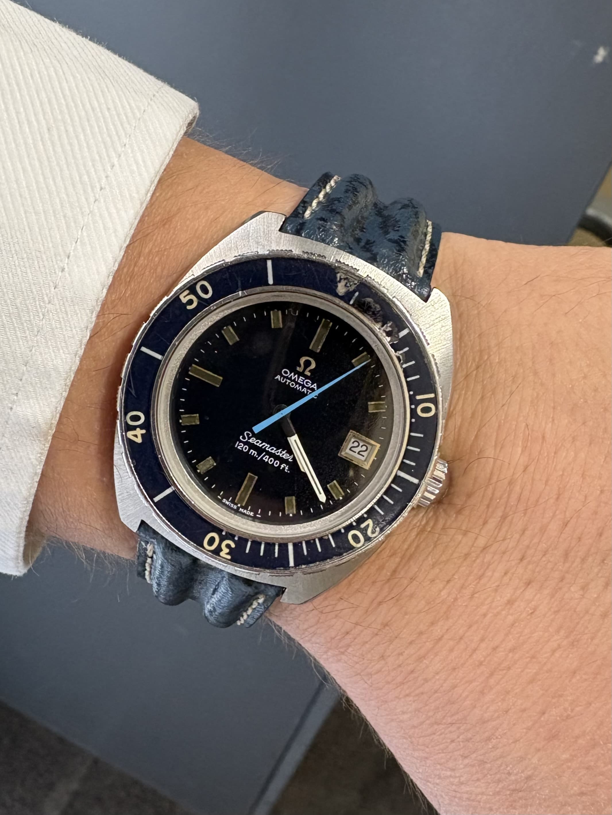 OMEGA SEAMASTER 120 — vue 2