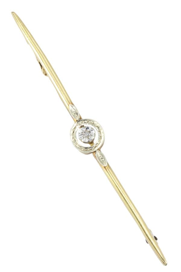 EPINGLE ANCIENNE DIAMANT — vue 1