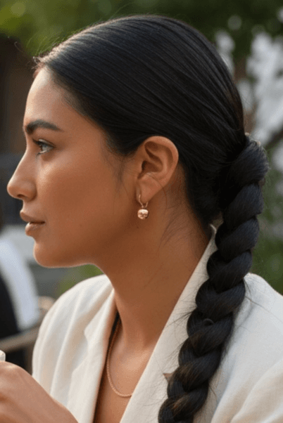 BOUCLES D'OREILLES BOULES — vue 2