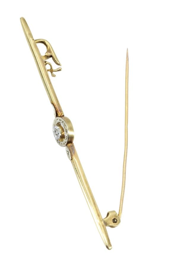 EPINGLE ANCIENNE DIAMANT — vue 3