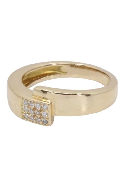 BAGUE GUY LAROCHE CEINTURE PAVAGE — vue 5