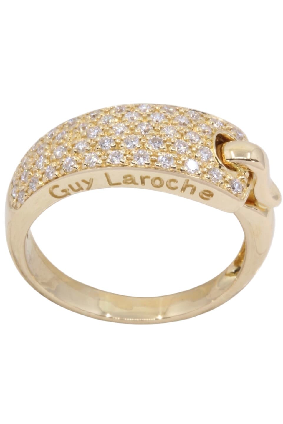 BAGUE GUY LAROCHE CEINTURE PAVAGE