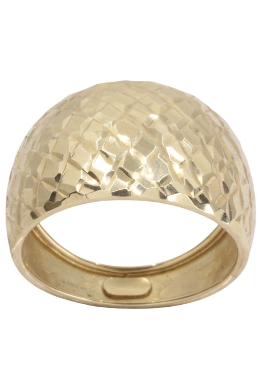 BAGUE JONC MATELASSÉE — vue 1