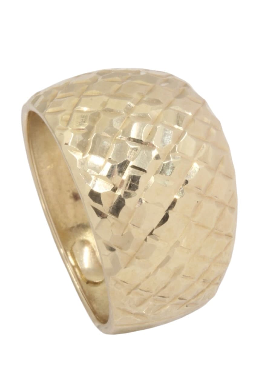 BAGUE JONC MATELASSÉE — vue 4