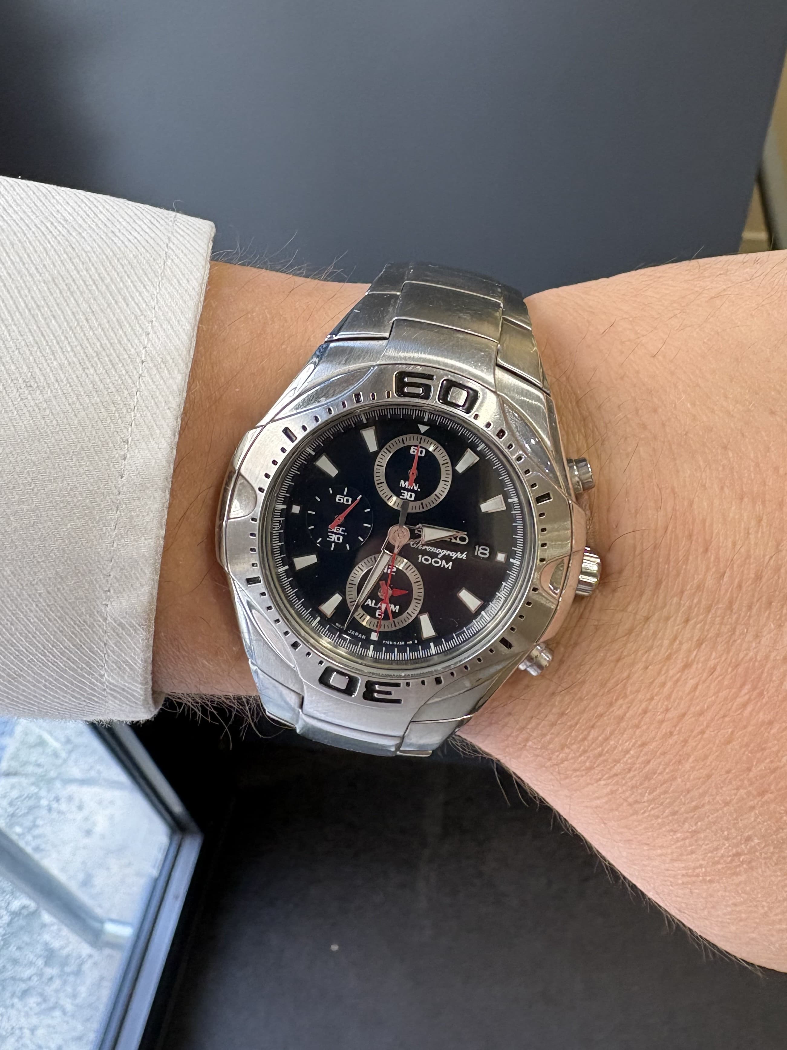 SEIKO CHRONOGRAPH — vue 2