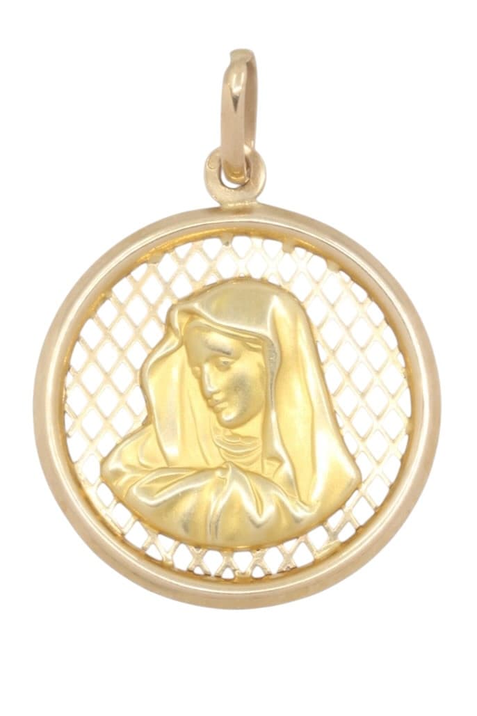 MÉDAILLE VIERGE ANCIENNE — vue 1