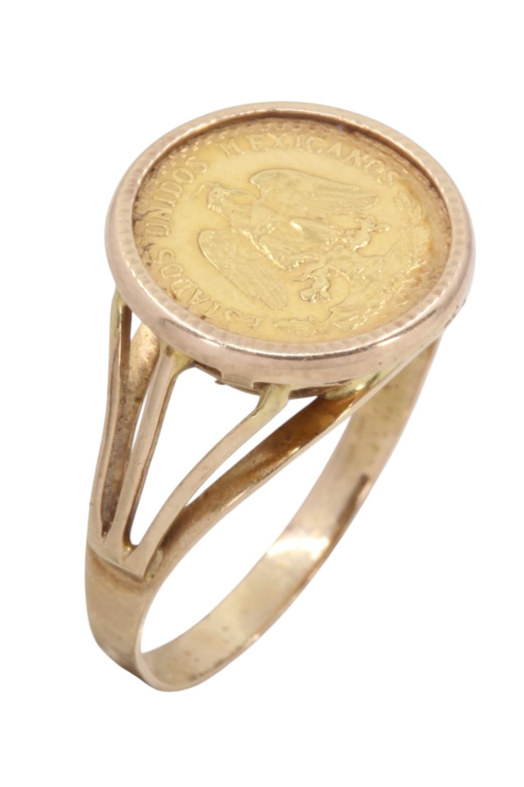 BAGUE PIÈCE 2 PESOS — vue 3