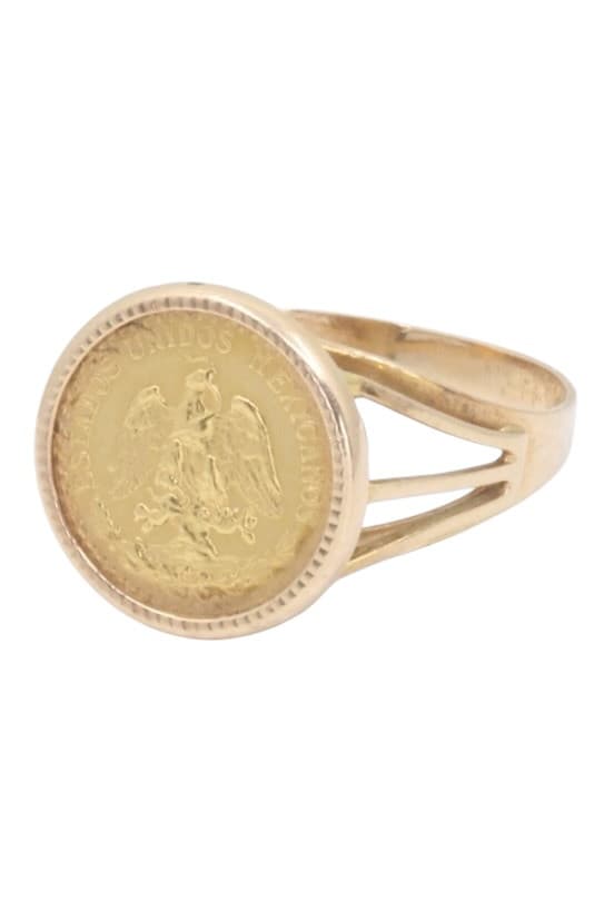 BAGUE PIÈCE 2 PESOS — vue 5