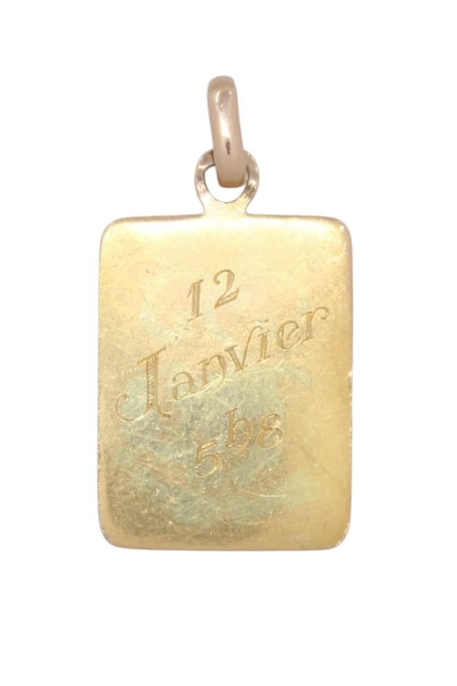 MEDAILLE ANCIENNE SAINT ESPRIT 3 ORS — vue 2