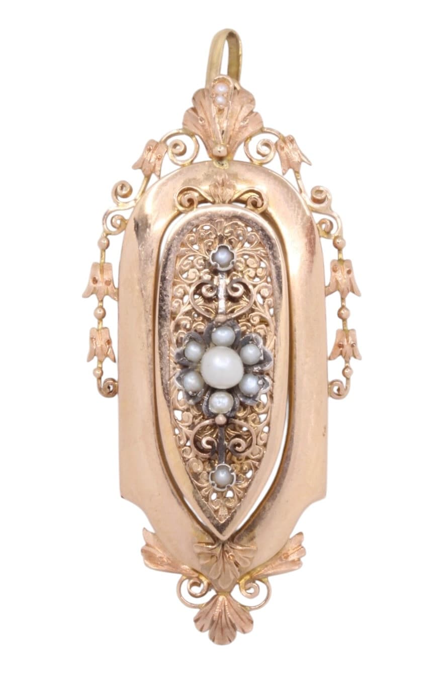 PENDENTIF BROCHE NAPOLÉON III