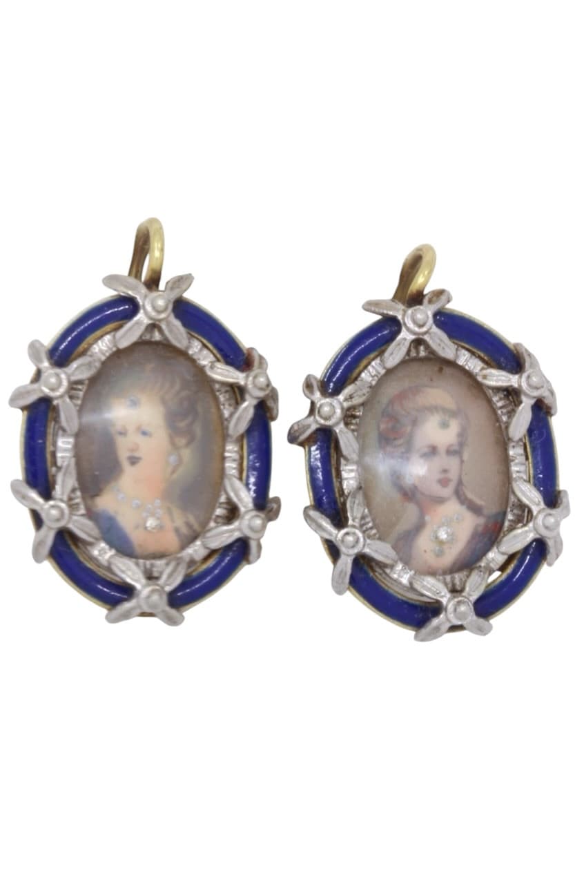 BOUCLES D'OREILLES ANCIENNES EMAIL