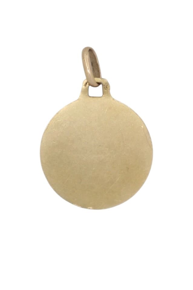 MEDAILLE VIERGE SIGNEE CONTAUX — vue 3