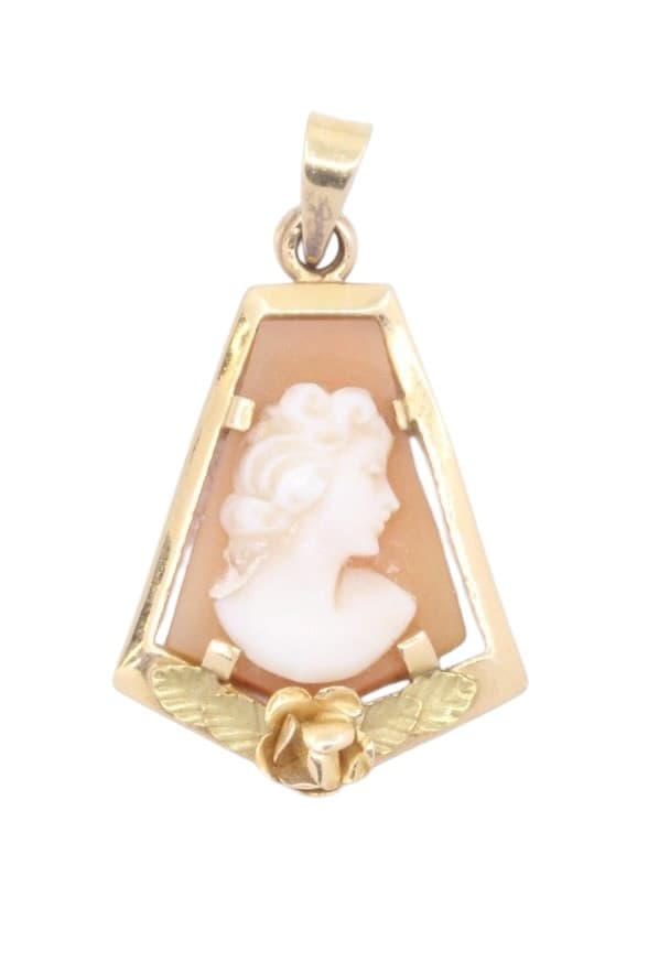 PENDENTIF CAMÉE ANCIEN — vue 1