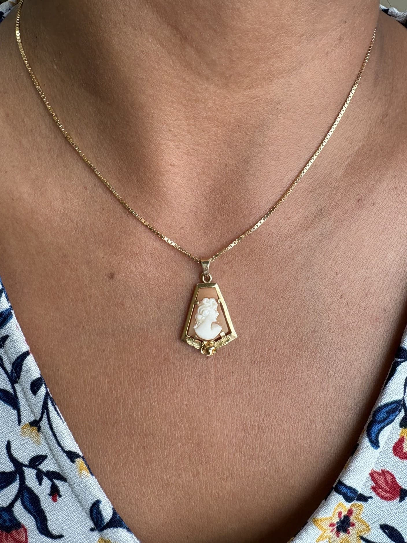 PENDENTIF CAMÉE ANCIEN — vue 2