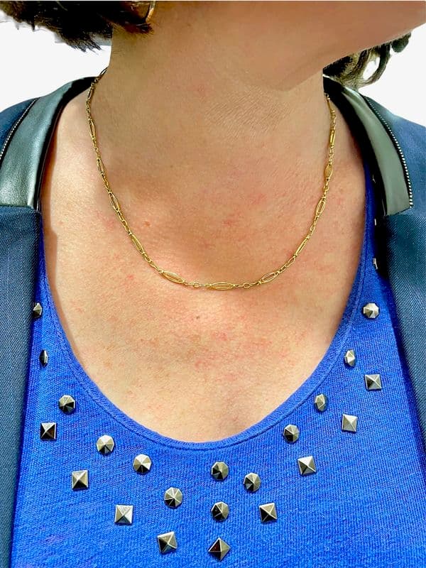 COLLIER ANCIEN FILIGRANE — vue 2