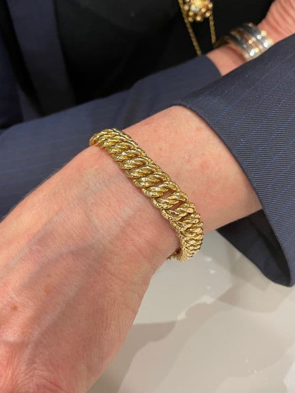 BRACELET MAILLE AMÉRICAINE — vue 2